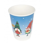 Pahare 8 oz perete dublu XMAS CANDIES 25 buc/ set