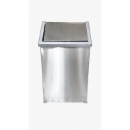 Cos Chrome cu capac batant, 54L