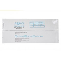 Covoras antibacterian tratat cu proprietăți dezinfectante Sticky Mat, Alb, 45 x 115 cm