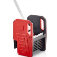 Storcator profesional pentru carucior curatenie, culoare rosie