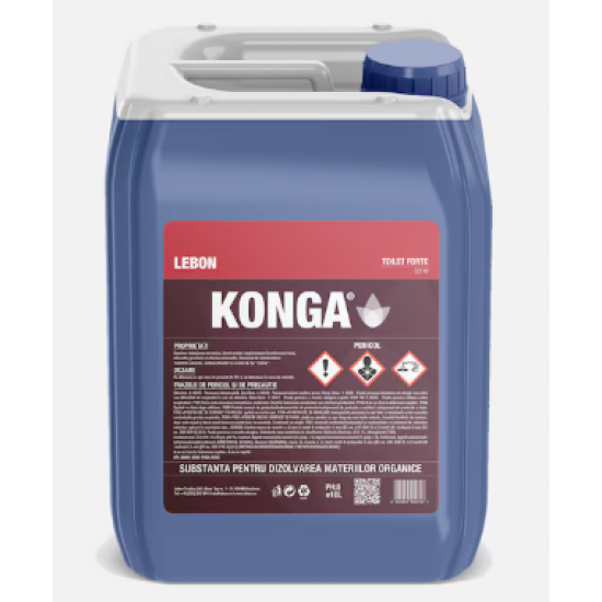 Solutie Toilet Forte, 10 L, Konga Solutie Toilet Forte, 10 L, Konga