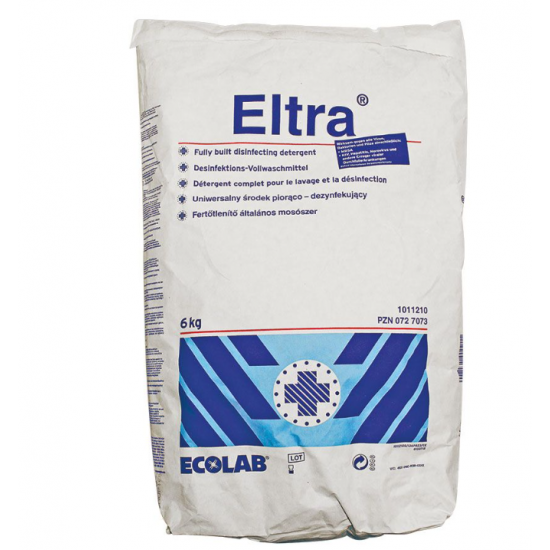 Detergent rufe cu dezinfectant Ecolab, Eltra 6 Kg