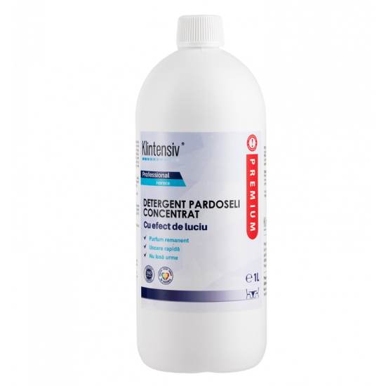 Detergent pardoseli PROFESIONAL concentrat, cu efect de luciu, 1 litru Detergent pardoseli PROFESIONAL concentrat, cu efect de luciu, 1 litru