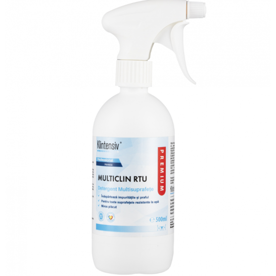 MultiClin RTU, detergent PROFESIONAL multisuprafete, 500 ml MultiClin RTU, detergent PROFESIONAL multisuprafete, 500 ml