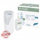 Pachet Dozator alb (gratis) pentru sapun spuma - Identity, LUCART, 1000 ml + 6 rezerve Sapun Spuma (1 bax)