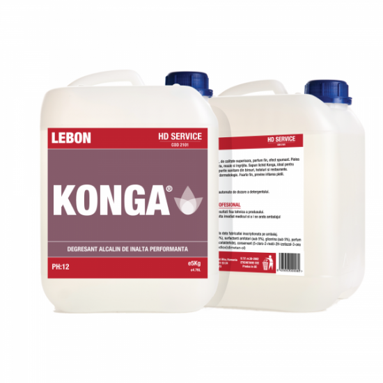 Degresant alcalin de inalta performanta, Konga 2101 – Heavy Duty Service, 10 L