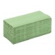 Prosoape din hartie, pliate, verzi, 23 x 25 cm,1 strat, Tork, 200 buc / pachet