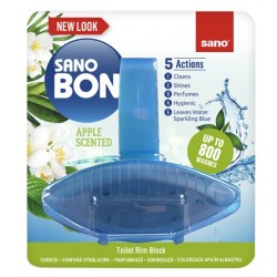 SANO BON  BLUE APPLE 5in1, 55g, odorizant vas toaleta
