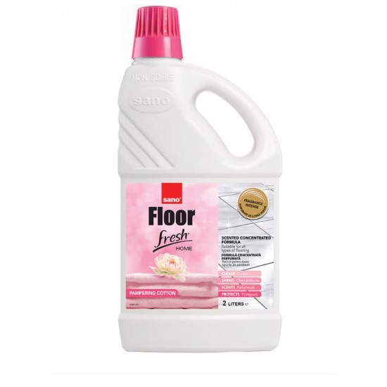 SANO FLOOR FRESH HOME PAMPERING COTTON Manual 2L, detergent pardoseala SANO FLOOR FRESH HOME PAMPERING COTTON Manual 2L, detergent pardoseala