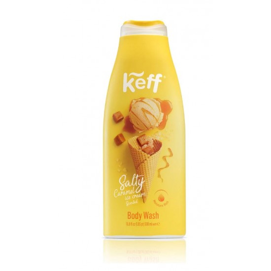 Keff Gel de dus Salty Caramel 500 ml Keff Gel de dus Salty Caramel 500 ml