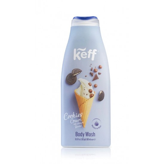 Keff gel de duș Cookies & Cream, 500 ml Keff gel de duș Cookies & Cream, 500 ml