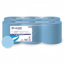 Lavete din hartie, rola cu derulare centrala mica, Strong L-One Mini Blue 350 - Lucart Lavete din hartie, rola cu derulare centrala mica, Strong L-One Mini Blue 350 - Lucart