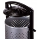 Cos stradal pentru gunoi, Gri, Metal, 60 L Cos stradal pentru gunoi, Gri, Metal, 60 L