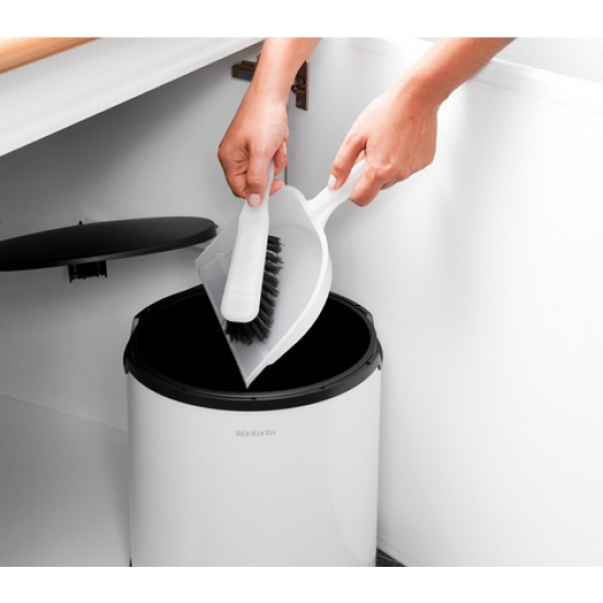 Cos de gunoi Built-in Bin, 15L - alb