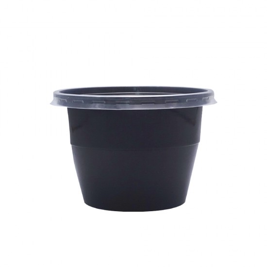 Castron Supa, Negru, 680 ML, 25 buc/set Castron Supa, Negru, 680 ML, 25 buc/set