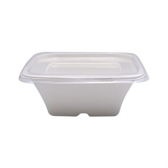 Bol patrat, Bio, 32 oz, L013, 50 buc/set Bol patrat, Bio, 32 oz, L013, 50 buc/set