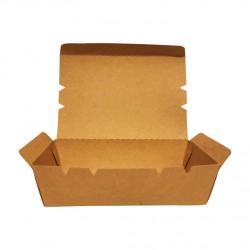 Cutie de meniu,  kraft,  500ml, 50 buc/set Cutie de meniu,  kraft,  500ml, 50 buc/set