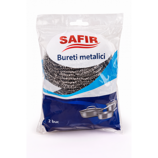  Burete din inox spiralat, 35 grame, 2 buc / set