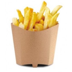 Cutie pentru cartofi prajiti, kraft, 100 buc/set Cutie pentru cartofi prajiti, kraft, 100 buc/set