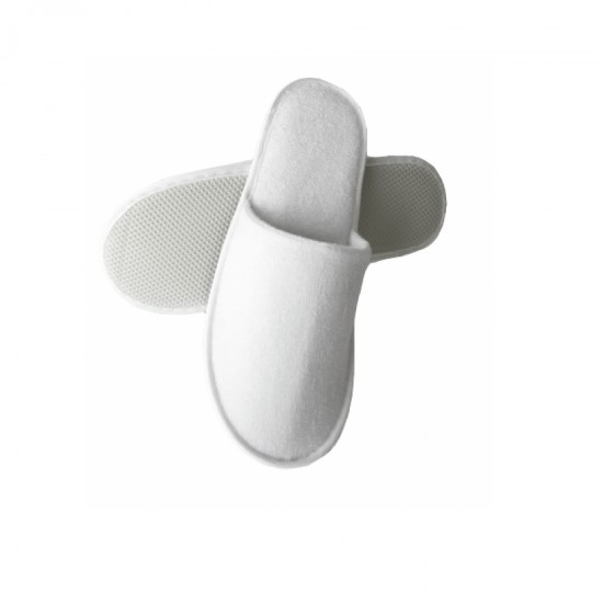 Papuci dama inchisi in fata din frotir 200g, talpa 5mm HL 05 Papuci dama inchisi in fata din frotir 200g, talpa 5mm HL 05