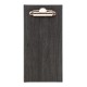 Nota de plata cafenele, Wood, piele PU interior/exterior, lavabila, negru Nota de plata cafenele, Wood, piele PU interior/exterior, lavabila, negru