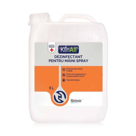 KlinAll® – Dezinfectant pentru maini spray, 5 l KlinAll® – Dezinfectant pentru maini spray, 5 l