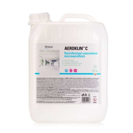AEROKLIN™ C – Dezinfectant concentrat microaeroflora, 5 litri AEROKLIN™ C – Dezinfectant concentrat microaeroflora, 5 litri