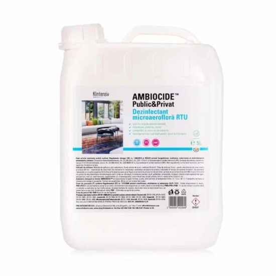 AMBIOCIDE™ P&P – Dezinfectant microaeroflora RTU, 5 litri AMBIOCIDE™ P&P – Dezinfectant microaeroflora RTU, 5 litri