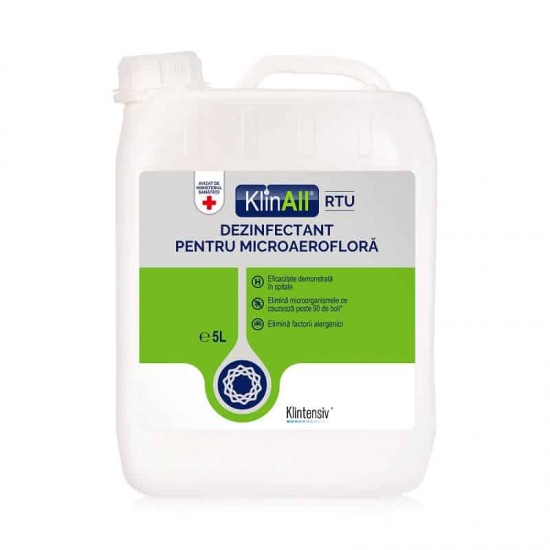 KlinAll® RTU Dezinfectant pentru microaerofloră, 5 l KlinAll® RTU Dezinfectant pentru microaerofloră, 5 l