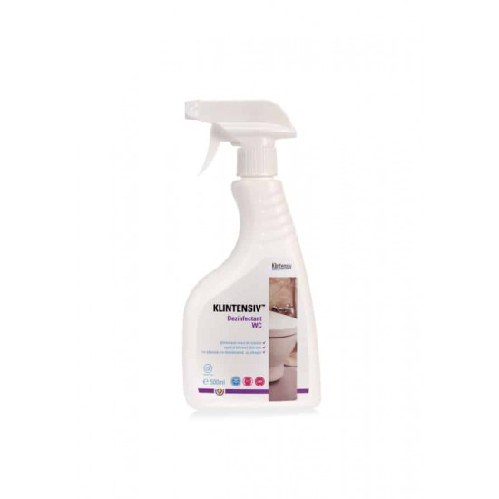KLINTENSIV™ DEZINFECTANT WC – Dezinfectant vas toaleta, 500 ml KLINTENSIV™ DEZINFECTANT WC – Dezinfectant vas toaleta, 500 ml