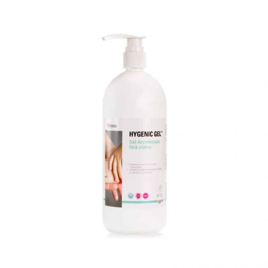 HYGENIC GEL™ – Gel dezinfectant fara clatire pentru maini, 1 litru HYGENIC GEL™ – Gel dezinfectant fara clatire pentru maini, 1 litru