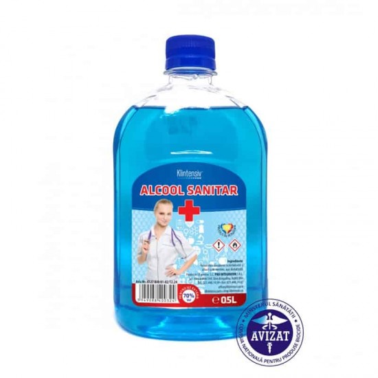 Alcool sanitar KLINTENSIV®, 500 ml