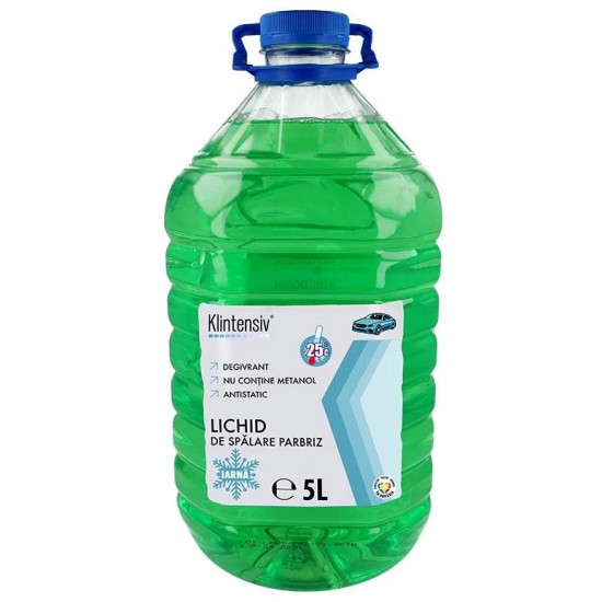Lichid parbriz iarna KLINTENSIV® -25 grade – PET, 5 litri