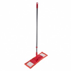 Set mop microfibra 45 cm cu coada metalica Set mop microfibra 45 cm cu coada metalica