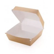 Cutie carton burger, medie, 100 buc/set