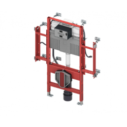 Cadru metalic incastrat pentru montare vas toaleta - Tece profilModul - cu rezervor WC, actionare frontala, Tece Cadru metalic incastrat pentru montare vas toaleta - Tece profilModul - cu rezervor WC, actionare frontala, Tece