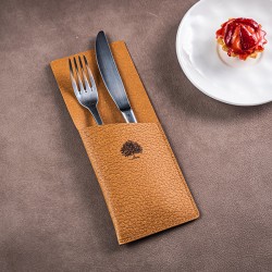 Suport Tacamuri POCKET Leather Bison Suport Tacamuri POCKET Leather Bison