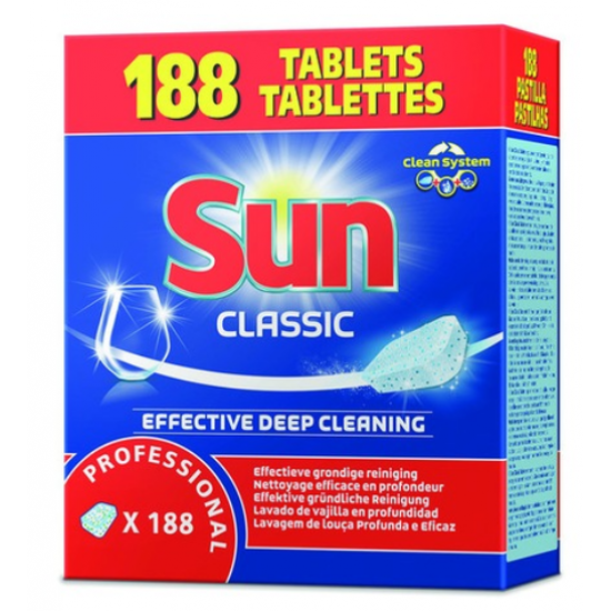 Tablete pentru masina de spalat vase Sunlight Pro Formula All in1, 188 buc/cutie Tablete pentru masina de spalat vase Sunlight Pro Formula All in1, 188 buc/cutie