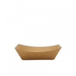 Barcute kraft mici pentru antreuri 200 cc, 250 buc/set Barcute kraft mici pentru antreuri 200 cc, 250 buc/set