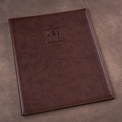 Mapa meniu A4+, Softleather, piele PU interior/exterior, lavabila, maro Mapa meniu A4+, Softleather, piele PU interior/exterior, lavabila, maro