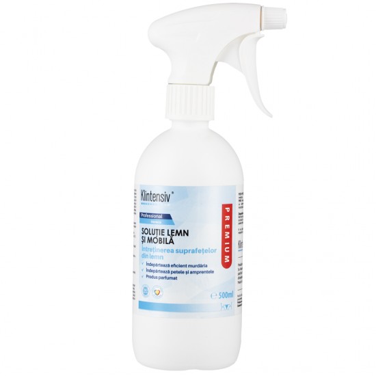 Soluție PROFESIONALĂ pentru lemn si mobilă, 500 ml, Klintensiv Soluție PROFESIONALĂ pentru lemn si mobilă, 500 ml, Klintensiv