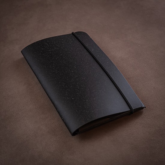 Nota de plata Leather Corium 11,5x22 negru