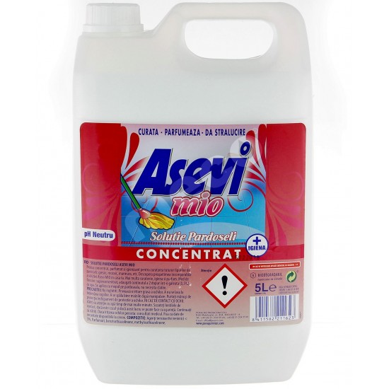 Asevi Mio-Detergent manual concentrat pentru pardoseli, 5L 