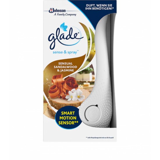 GLADE SENSE&SPRAY APARAT SANDALWOOD GLADE SENSE&SPRAY APARAT SANDALWOOD