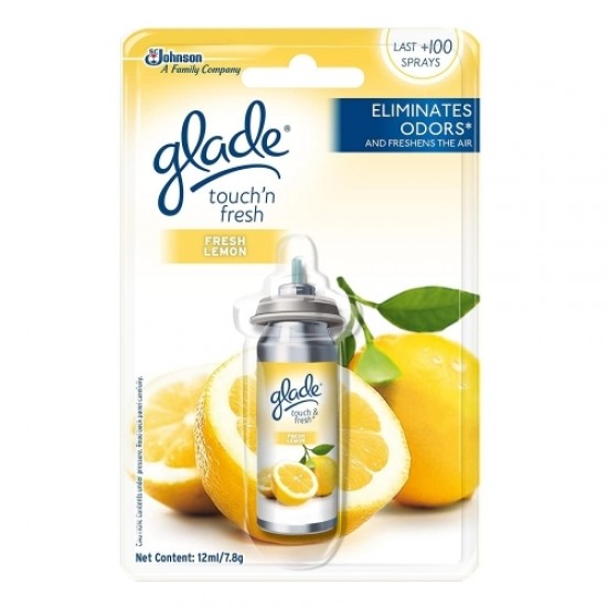 GLADE TOUCH&FRESH APARAT BAIE LEMON 10 ML GLADE TOUCH&FRESH APARAT BAIE LEMON 10 ML