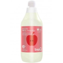 Detergent ecologic lichid pentru rufe albe si colorate, mere rosii, 1L - Biolu                       Detergent ecologic lichid pentru rufe albe si colorate, mere rosii, 1L - Biolu