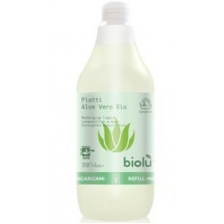 Detergent ecologic pentru spalat vase cu aloe vera, 1L - Biolu                                      