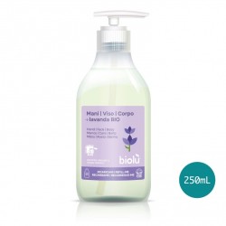 Sapun lichid cu lamaie si lavanda bio 250ml, Biolu                                                   Sapun lichid cu lamaie si lavanda bio 250ml, Biolu