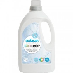 Detergent ecologic lichid pentru rufe albe si colorate sensitiv 1.5L SODASAN Detergent ecologic lichid pentru rufe albe si colorate sensitiv 1.5L SODASAN
