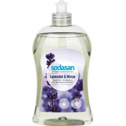 Detergent vase lichid bio lavanda si menta 500 ml Sodasan                                           